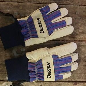 Burton snowboarding gloves.